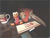 LOT OF COKE COLLECTIBLES- INCLUDES PAPER