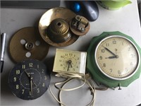 Vintage clocks and parts
