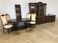 7 Pc. French Provincial Dining Room Suite
