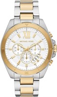 Michael Kors Brecken Quartz Silver & Gold Watch