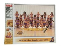 2011 to 2012 Los Angeles Laker Girls Signed Photo