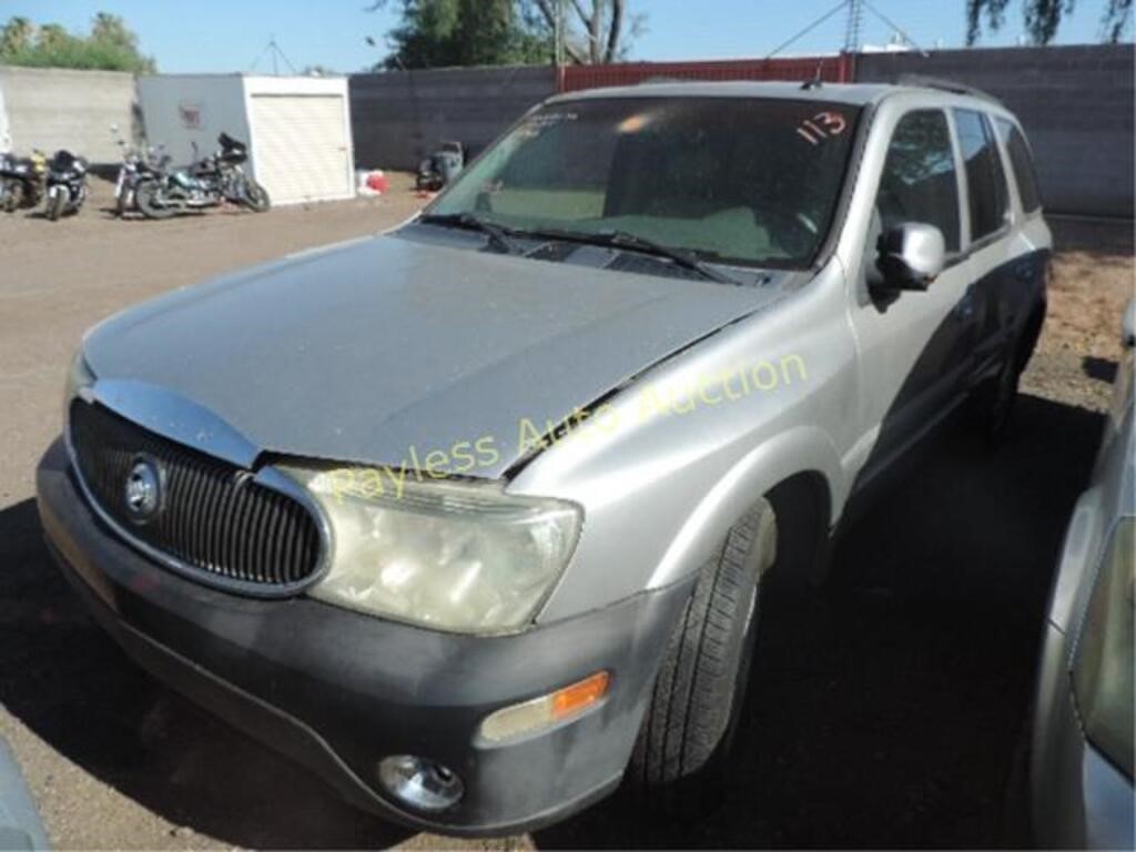 2004 Buick Rainier 5GAET13P542283051 Silver