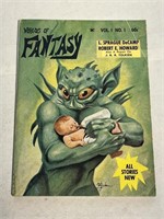 1968 WORLDS OF FANTASY VOL #1 #1 PULP MAGAZINE