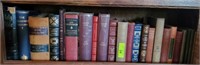 GROUP OF EARLY LEATHER BACK BOOKS