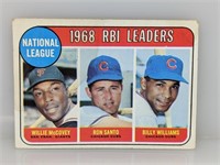 1969 Topps RBI Leaders McCovey Billy Williams