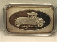 1 Ounce .999 Fine Silver Bar - Stutz Bearcat Car