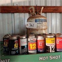 Lot of Refrigerant, R-12