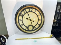 Large 30 Inch Sterling & Nobel Clock