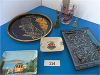 Souvenir Tray Lot