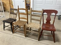 4 Chairs PU ONLY