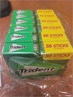 Trident Spearmint Double Packs - QTY 6