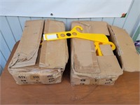 NEW 196-Count Yellow Retail Display Hangers