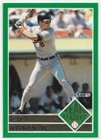 Cal Ripken Jr Fleer Team Leaders card #17