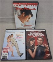 C12) 3 DVDs Movies Drama Romance Jerry Maguire