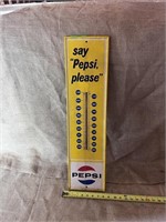 8"x20" Say "Pepsi Please" Adverting Sign