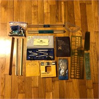 Mixed Lot of Drafting Tools & Supplies