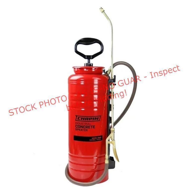 Chapin 3.5G Tri-Poxy industrial Tank Sprayer, Red