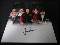 Jim Ross signed 8x10 photo JSA COA