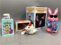 Boom Boom Bunny, Bobo and The Flintstones Toys