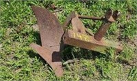 Homemade 3pt lawn and garden plow