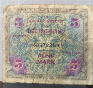 WWII 1944 Bank note
