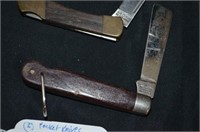 (2) VINTAGE POGKET KNIVES: M KLEIN & S