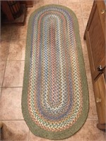 2 Multi Colored Rugs 65" & 66"