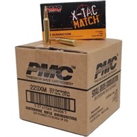 PMC X-TAC Match .223 Remington Rifle Ammo - 77 Gra