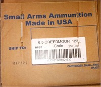 Armscor 6.5 Creedmoor Rifle Ammo - 123 Grain |Holl