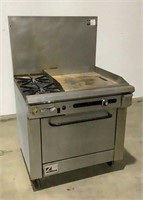 Southbend 2 Burner and Flat Top Gas Stove-