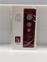 1943 WWII Coinage & Postal Comm