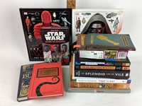 Books: Star Wars, Minecraft Redstone Handbook,