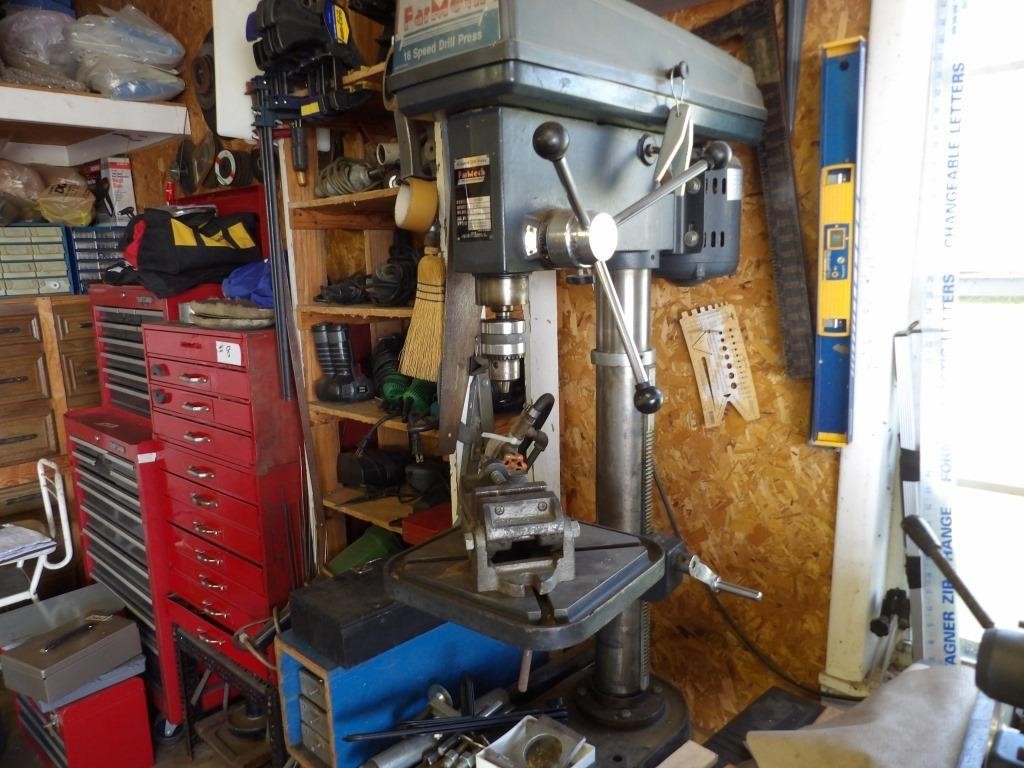 Farmesh 16 speed drill press