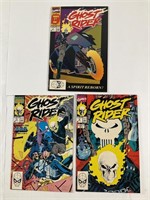 Marvel Ghost Rider Lot No.1 + Punisher 2 Pt Saga