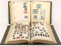 Stamp Albums with Stamps from Around the World