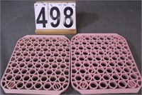 2 Pink Trivets