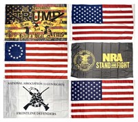 (6) NRA, Trump & American Flags