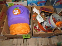 2 Boxes of Halloween & Misc