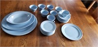 Lu-Ray Pastel Windsor Blue Dishes