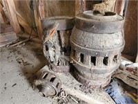 Antique wagon wheel hubs (3)
