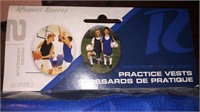 MITRE 2 PACK REVERSIBLE PRACTICE VESTS