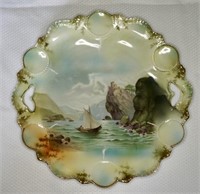 RS Prussia Man in the Mountain Cake Plate
