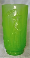 9.5" Fenton Empress Jade Vase