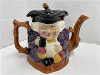 Hand Painted England Figural Teapot
