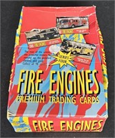 (K) Fire Engines Trading Cards.  Most Packages