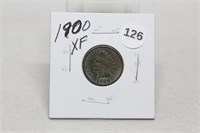 1900XF Indian Head Cent