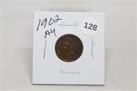 1902P AU Indian Head Cent