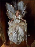 White/ Gold Angel Tree Topper