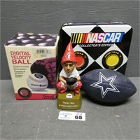 Nascar Checkers, Digital Ball, Bobblehead