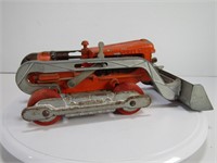 HUBLEY DIE CAST & STEEL TRACTOR -10" LONG